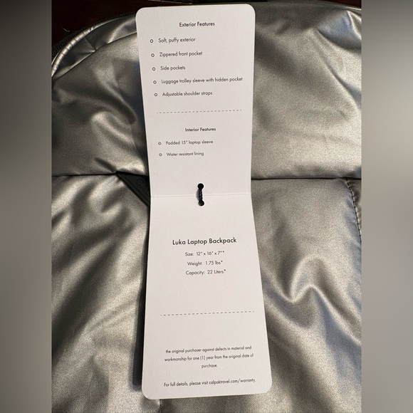 Calpak Laptop Backpack - Picture 2 of 4